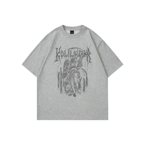 HIPHOPPUNKS Светло-серый Унисекс Футболка