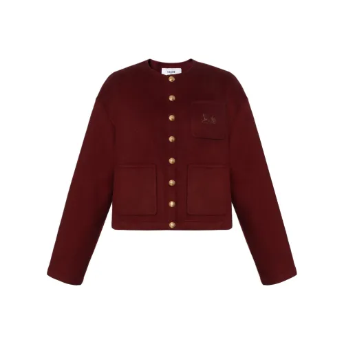 CELINE FW21 Куртки и Пальто Женские Красные