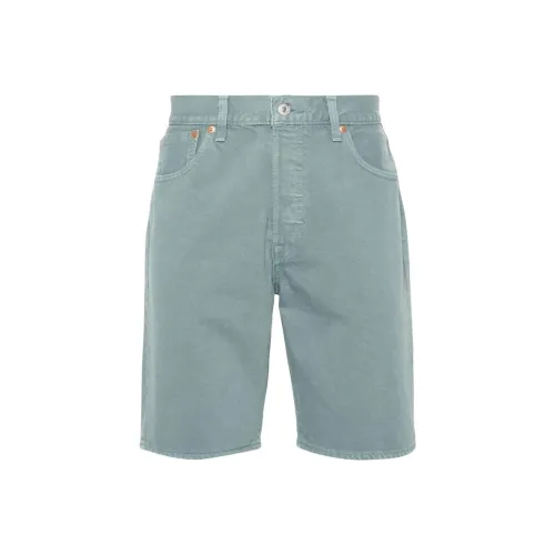 Levi's Джинсовые шорты Мужские Зеленые