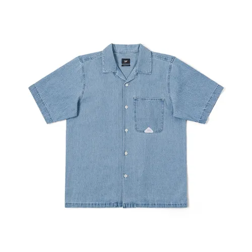 Мужская рубашка Lee co-branded, светло-синяя