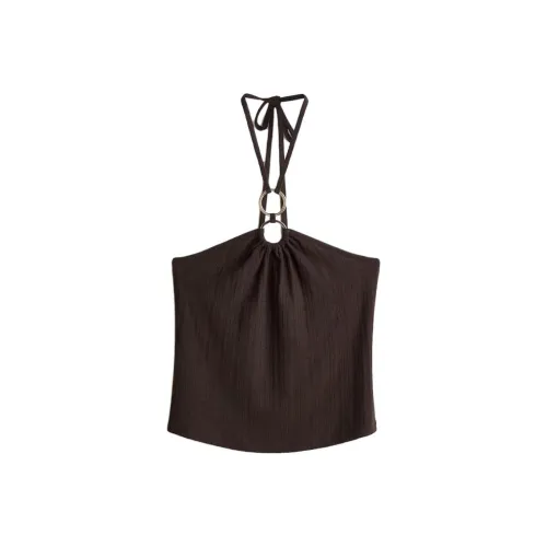 H&M Темно-кофейные Женские Камисоли