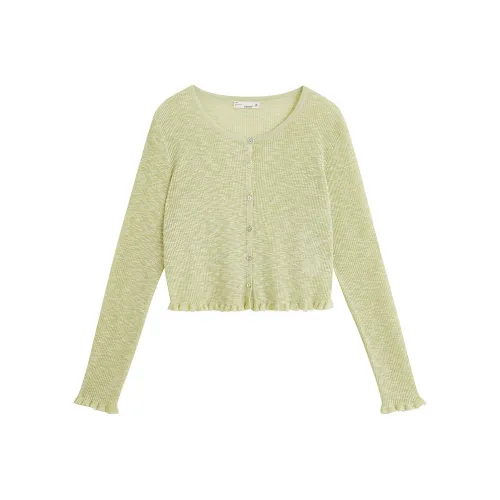 Inman Светло-зеленый Женский Трикотаж