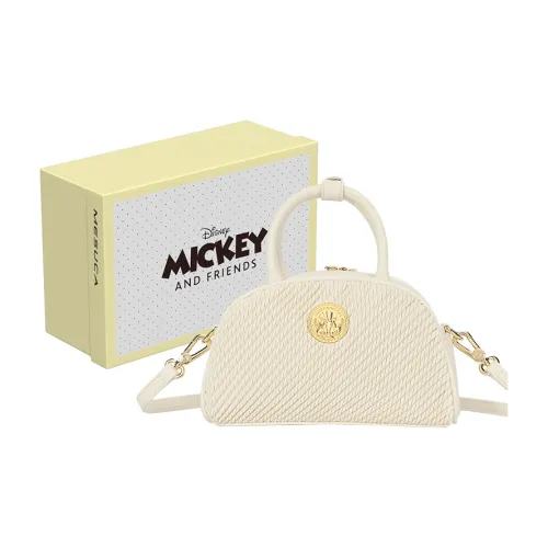MESUCA Disney Disney Синтетическая кожа Сумка через плечо Сумка Обычная Женская Экрю