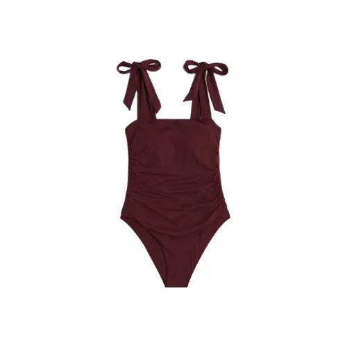 H&M Бургундский Женские Ван-Пис Купальники