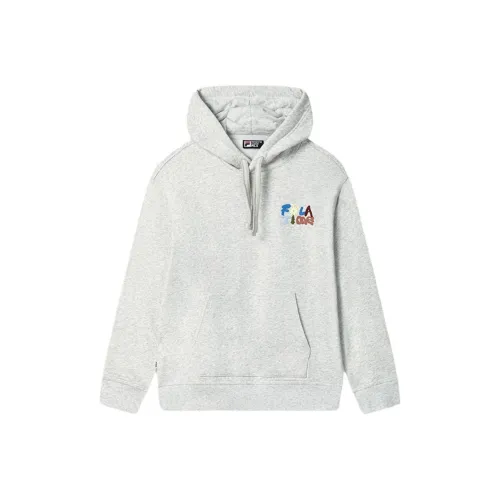 FILA Элегантный Вересковый Серый Унисекс Свитшоты