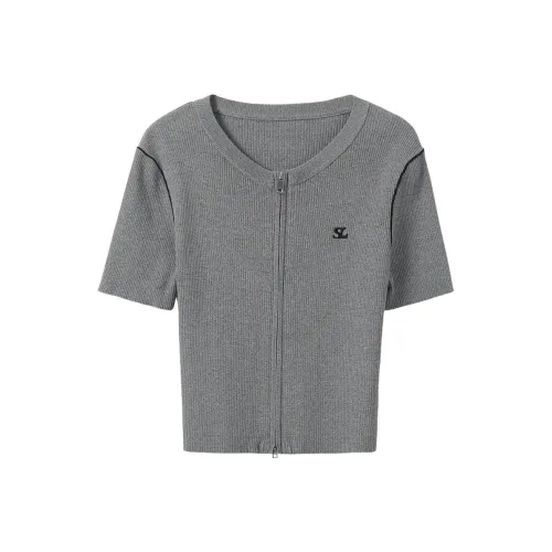 3COLOUR Каменный серый Женская трикотажная одежда