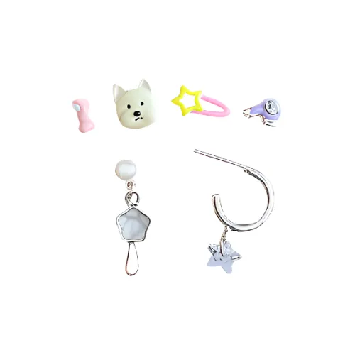 JOYDINNY Сплав Серьги-гвоздики Женские