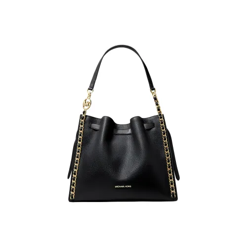 MICHAEL KORS Mina PU (полиуретан) Сумка через плечо Большая Женская Черная