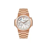 Розово-золотой белый циркон