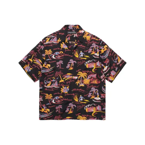 WACKO MARIA Черная унисекс рубашка