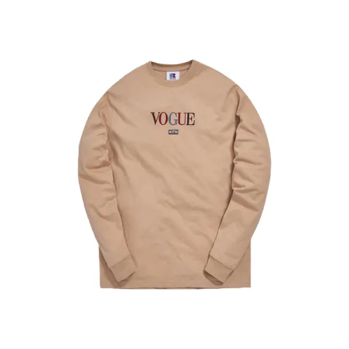 KITH x Russell Athletic Т-рубашка Мужская Бежевая