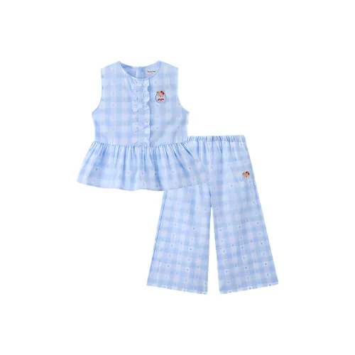 PAW IN PAW Cartoon Bear Full Диапазон Повседневная спортивная одежда 2 предмета Набор Синий Дети Возраст 3-7 лет