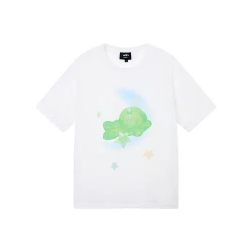 A Chock Белая Унисекс Футболка