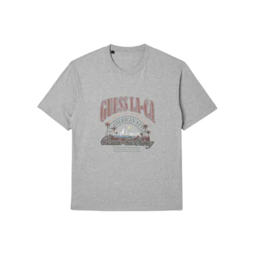 GUESS Серый Унисекс Футболка