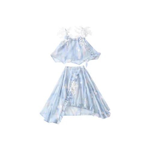 Детский комплект Wooden Rabbit с юбкой 2 предмета