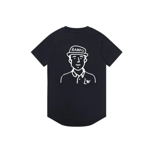 LUANBU Подростки' Короткий рукав T-рубашки Унисекс