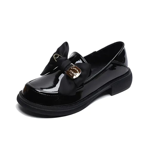 WEISHIBANGWEI Лоферы 5CM Женские Черные