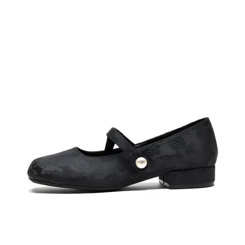 WEISHIBANGWEI Mary Jane обувь Женская Черная