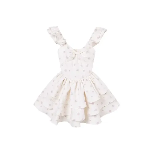 GEZITAI Короткое платье с короткими рукавами женское