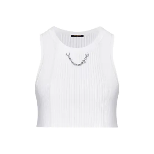 LOUIS VUITTON Белые Женские Камисоли