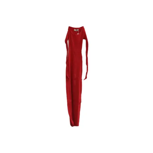 MARC LE BIHAN Red Женские Длинные Рукава Платья
