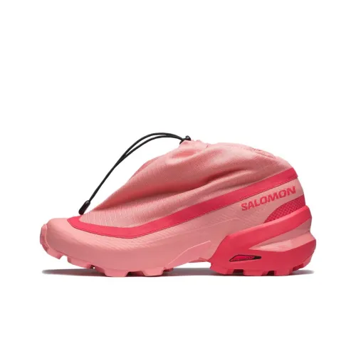 MM6 Maison Margiela совместный бренд x SALOMON Крест Низкие кроссовки для бега по пересеченной местности устойчивые к абразиву унисекс розовые
