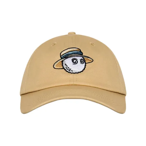 Кепки Malbon Golf Collaboration Унисекс Желтые