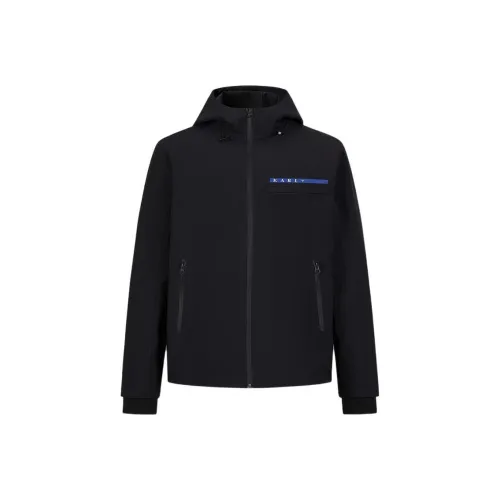 Пуховая куртка KARL LAGERFELD Мужская Черная