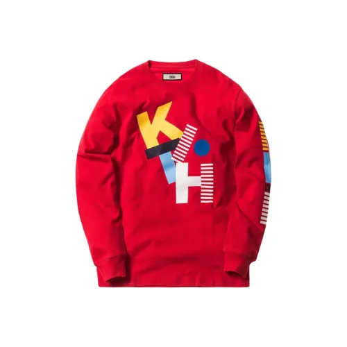 KITH Collaboration Красная Мужская T-Рубашка