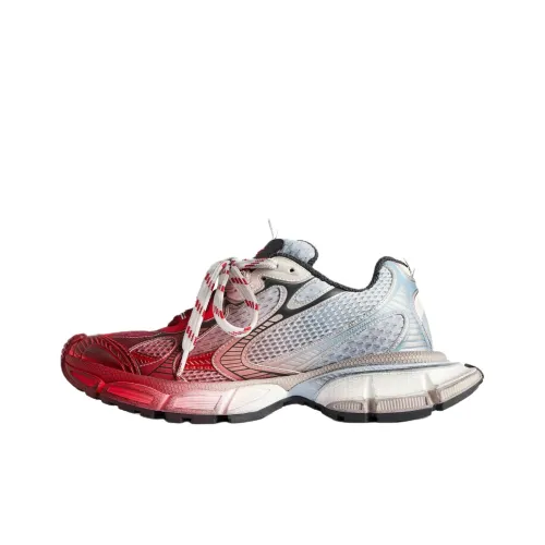 Balenciaga 3XL Палец Спрей MID Топ Толстоподошвенные кроссовки Мужской Серый