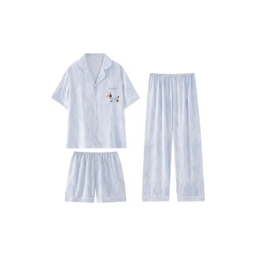 QIAOYUN Такса Женские Пижамные комплекты