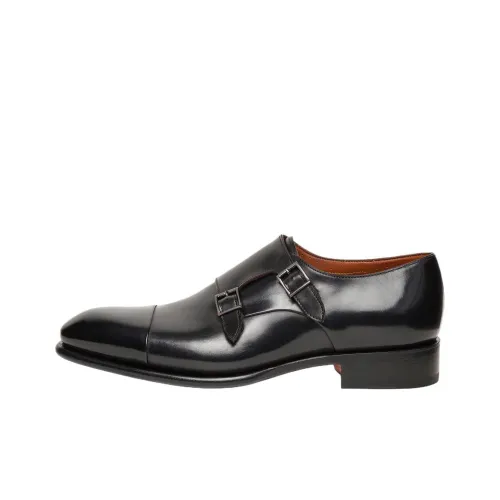 Santoni Туфли Низкие Черные Мужские