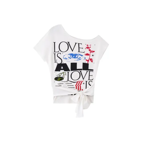 GM Белые Женские Футболки