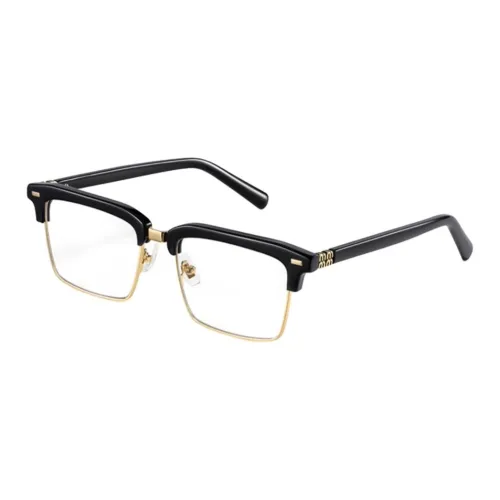 Morakot Квадратные Оправы для Очков Унисекс Черные