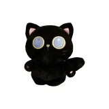 Чёрный кот, кукла, 40 см