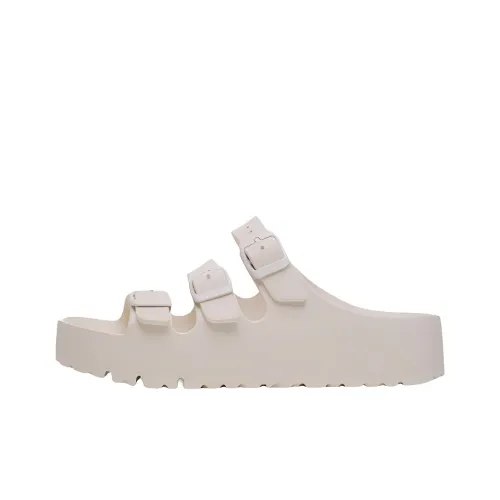 Birkenstock Florida EVA Устойчивые к истиранию Слипоны Женские Белые Узкие