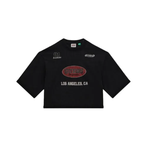 GUESS Темно-серые Женские Футболки