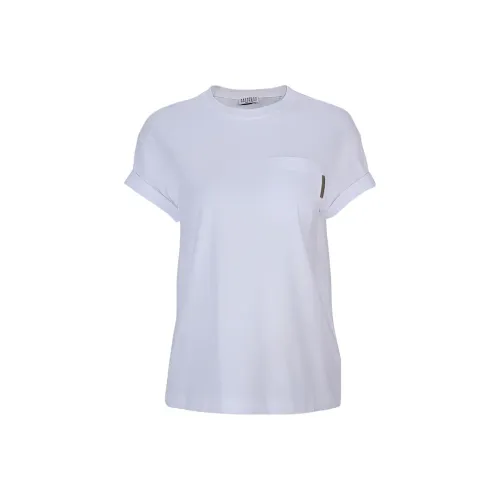 Brunello Cucinelli Белые Женские Рубашки T