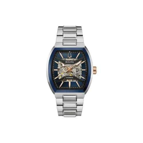 BULOVA Автоматический Механический Часы для Мужчин 40 мм Синий