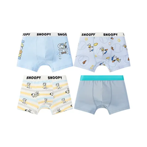 SNOOPY Нижнее белье 4 штуки смешанные цвета для детей 3-7 лет
