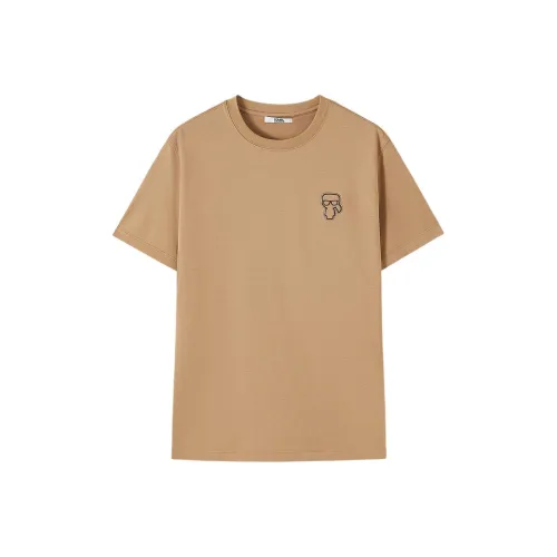 Karl Lagerfeld T-Shirt Мужской Кофейный