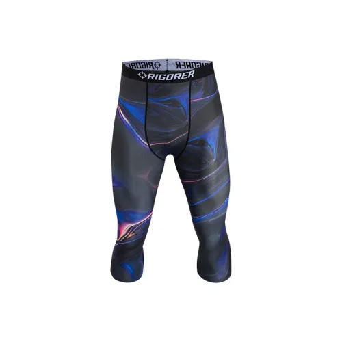 RIGORER Glossy Черные Унисекс Спортивные шорты