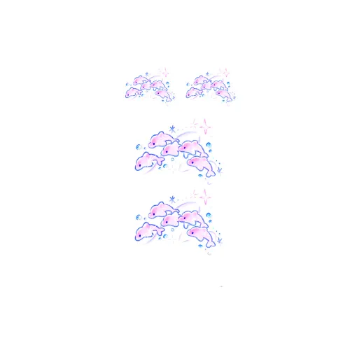 SHITIAN Фантастический Пляж Многоцветный Татуировка Наклейка