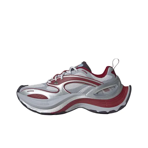 Adidas XLG Устойчивый к истиранию Низкий Топ Casual Унисекс Серый Серебряный