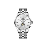 Стальной браслет, натуральный белый