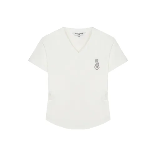 Teenie Weenie Айвори Белый Женская T-рубашка