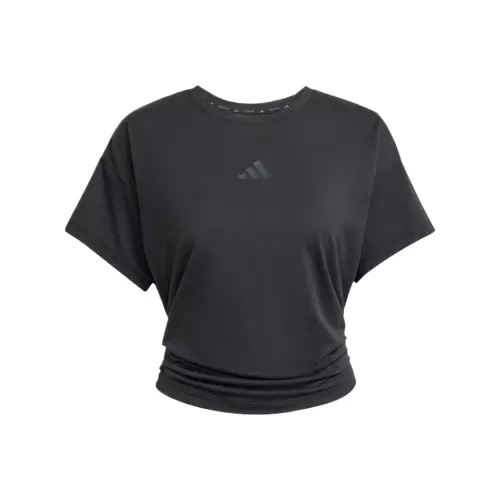 Adidas ClimacoolPower SS25 Рукав с оборванным плечом T-рубашка Женская