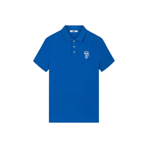 Поло Мужское KARL LAGERFELD Blue