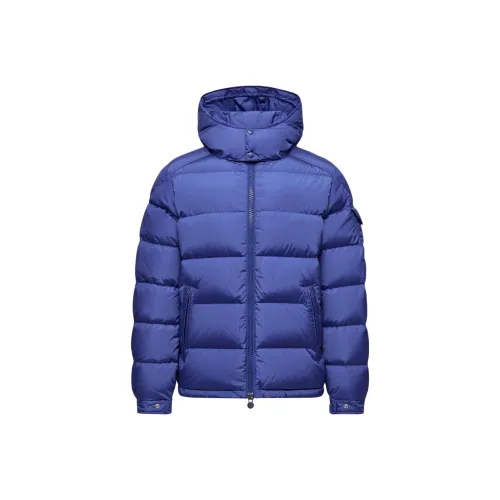 Moncler Maya Series FW25 Пуховик Мужской Электрическое свечение Синий