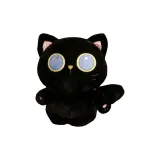 Чёрный кот, кукла, 90 см